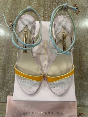 Sophia Webster Kamryn Mid Sandal multi pastel